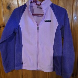 Columbia Kids' Lavender and Violet Fleece Hoodie